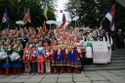Sprievod končil spoločnou fotografiou všetkých účastníkov festivalu.